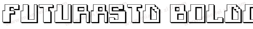 futurastd boldobliuqe字体转换